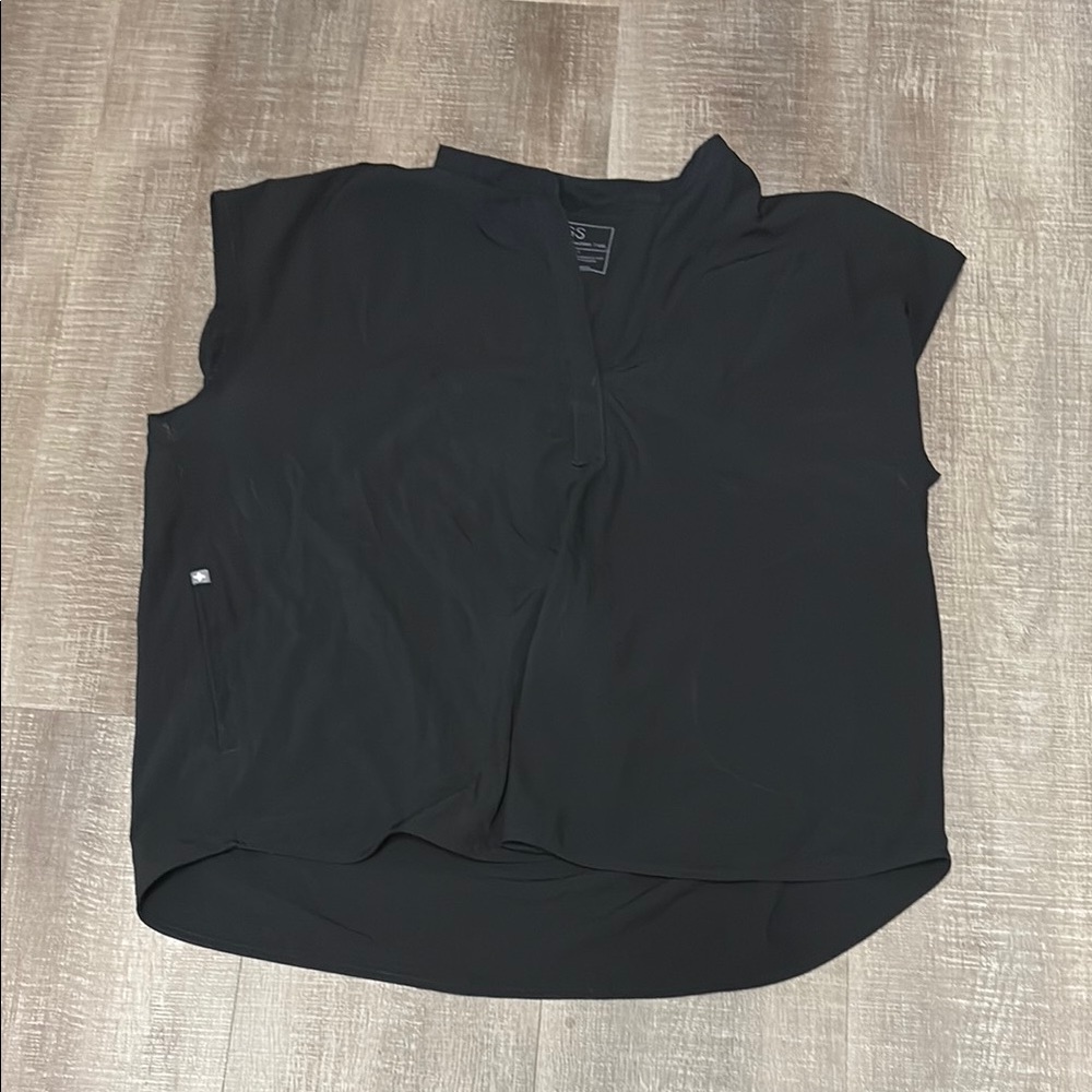 Women's Black Sleeveless Top